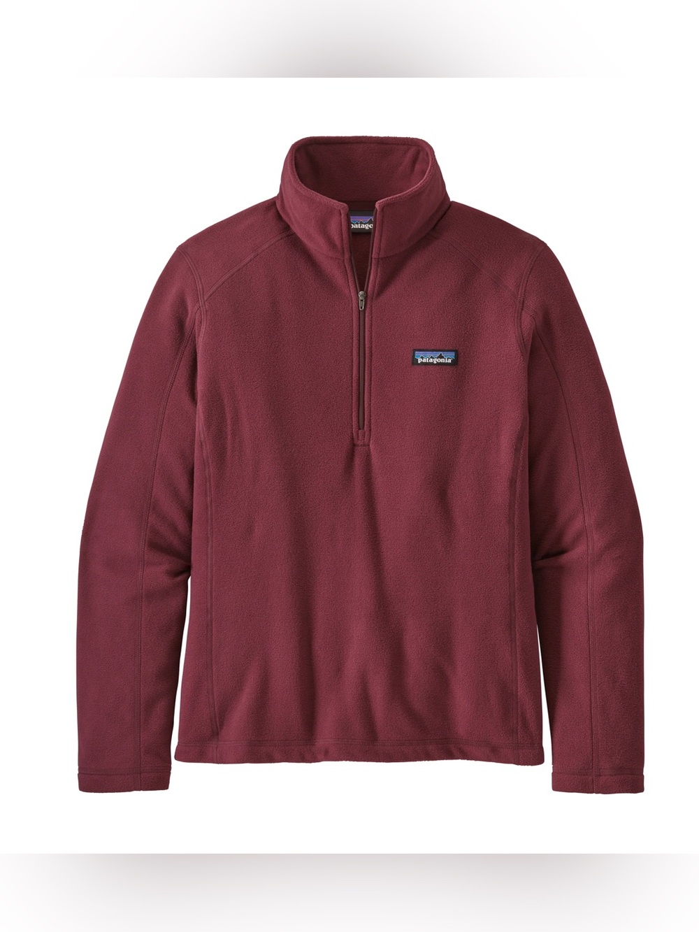 Patagonia Women's Micro D 1/4-Zip - Chicory Red - Small